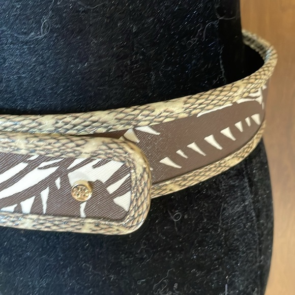 Tory Burch belt brown snake - Picture 3 of 8